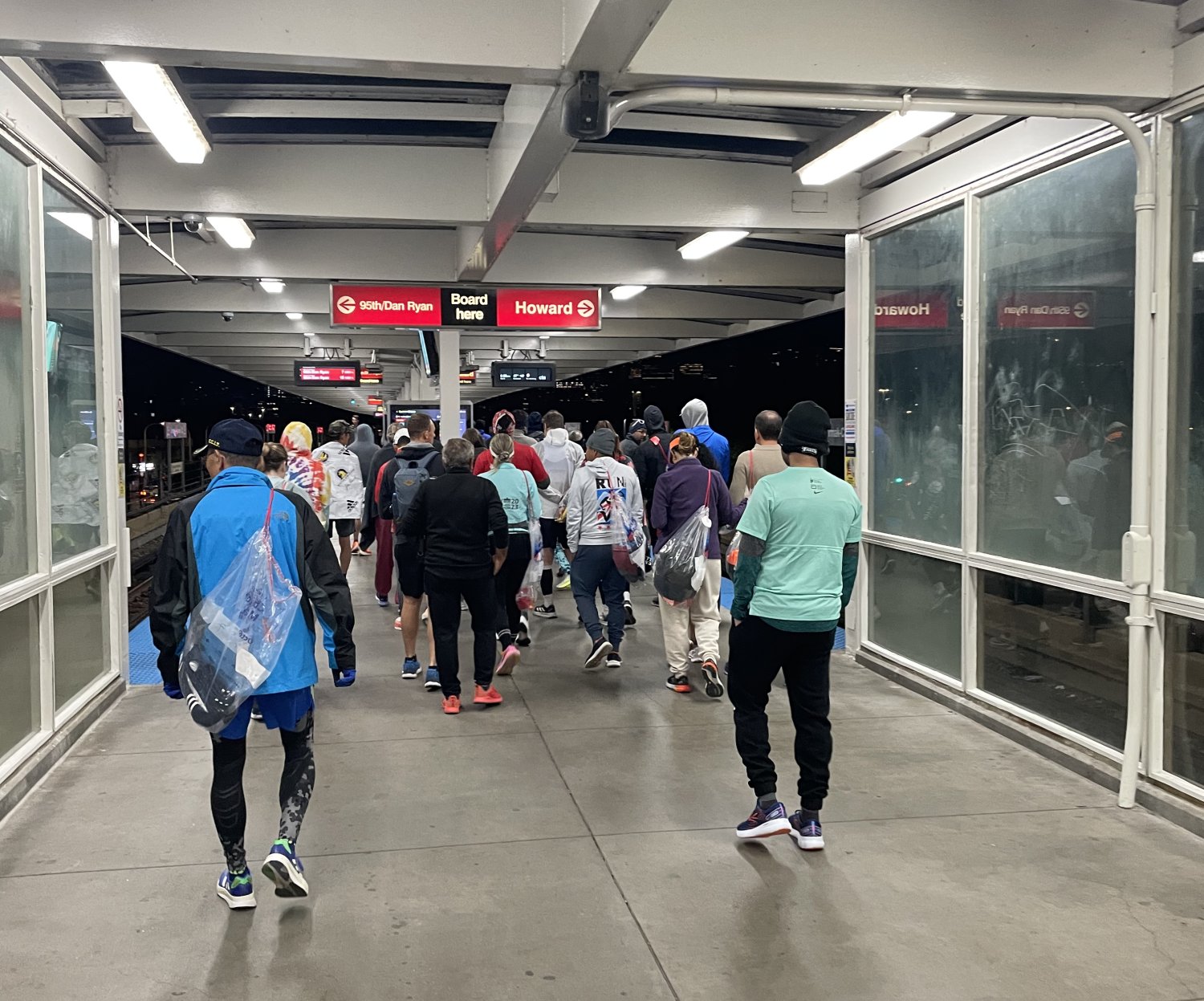 The L from China Town to Grant Park.