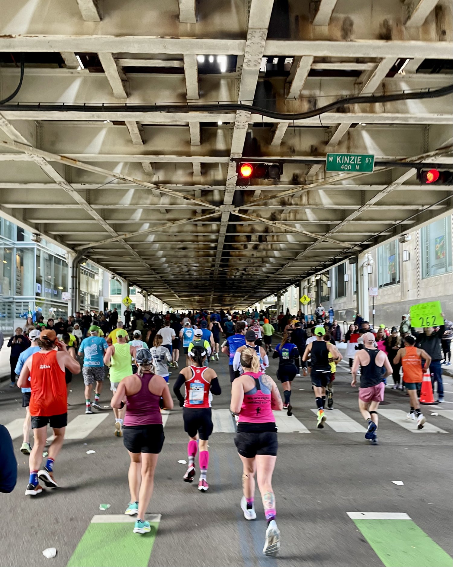 Under the L